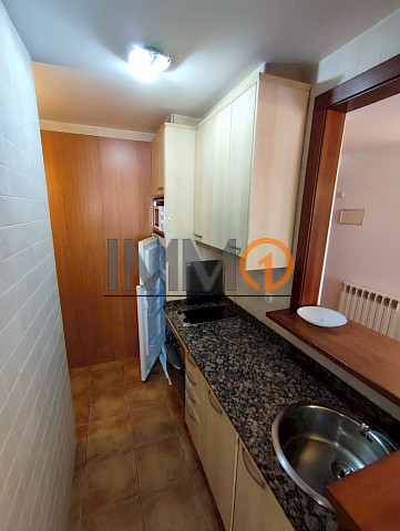 En lloguer pis d'1 habitació a amb pàrquing i traster a Incles